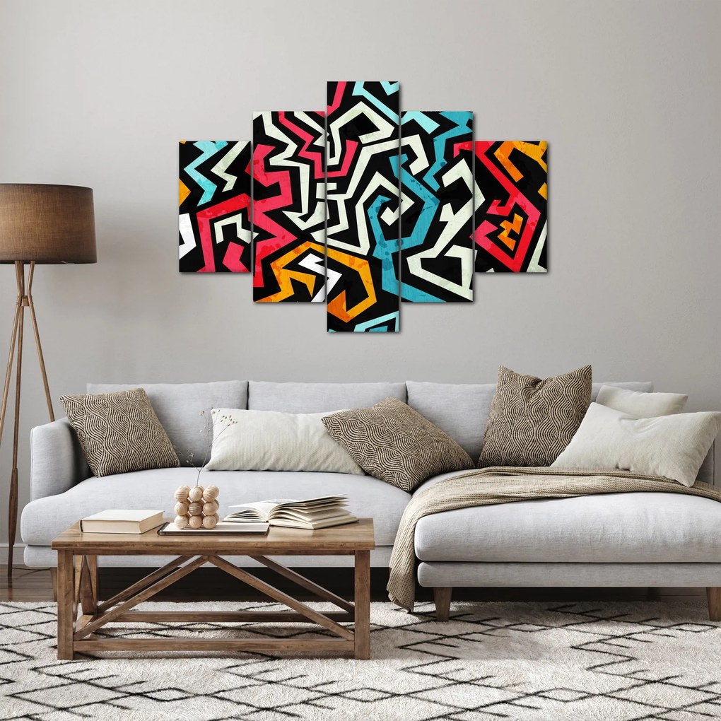 Tablouabstracție grafică (150x105 cm)