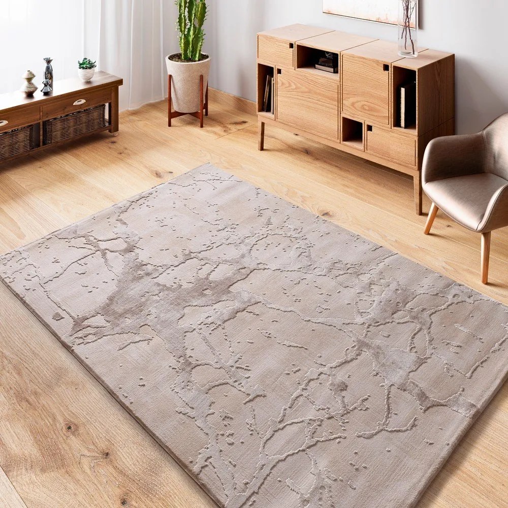 Covor bej 77x150 cm Oris – Universal