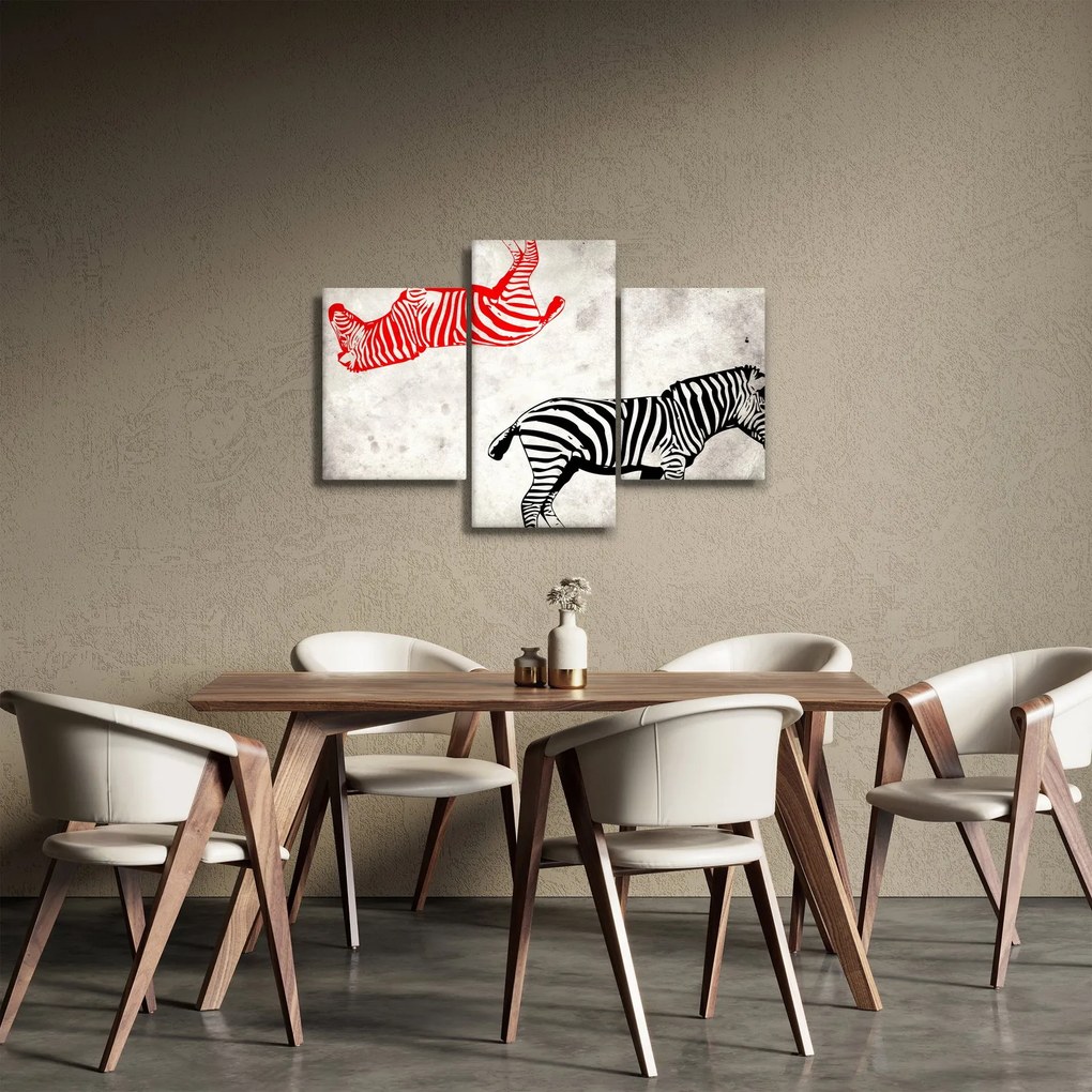 Tablou - Zebre (90x60 cm)