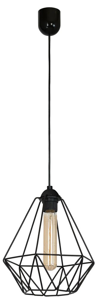 Pendul Basket NEW Luminex E27, Negru, A8170, Polonia