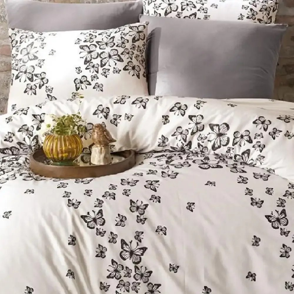 Set lenjerie de pat din bumbac pentru 1 persoane 160x220 cm