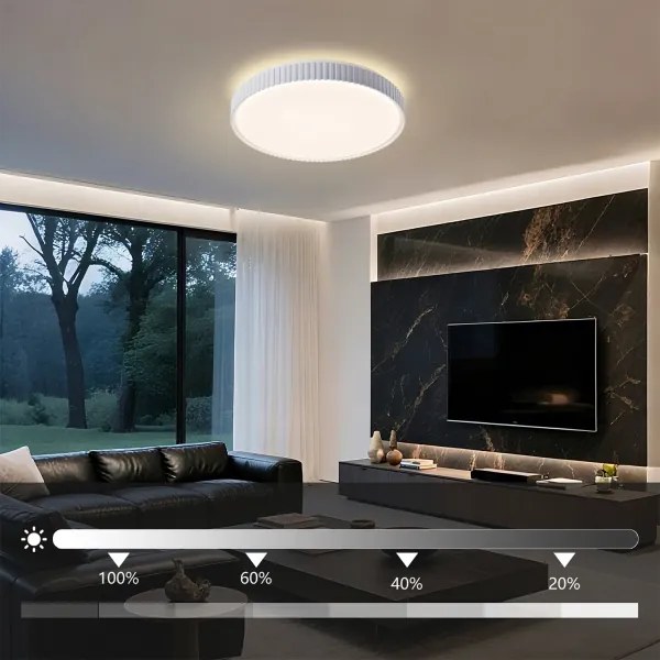BRILAGI - Plafonieră LED dimabilă CORVO LED/72W/230V 3000-6000K albă Ø 50 cm + telecomandă