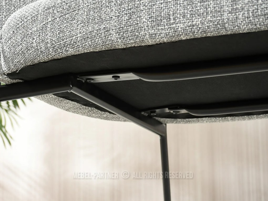 Canapea Baggie S (gri + negru). 1111387