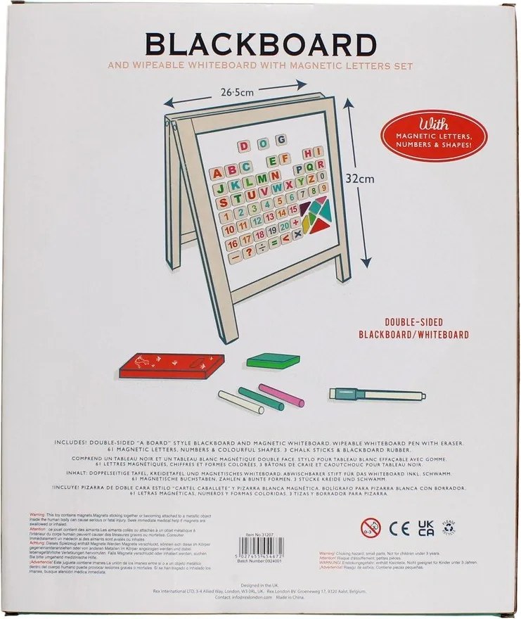 Tablă de scris 26,5x32 cm – Rex London