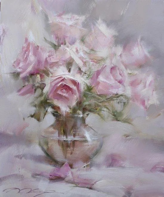 PICTURA IN ULEI Belu Tatiana - FLORAL - BT-41 50 X 40 cm