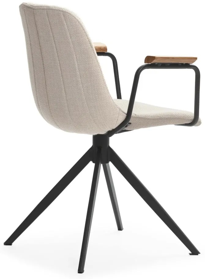 Scaune de dining bej 2 buc. Tali – Marckeric