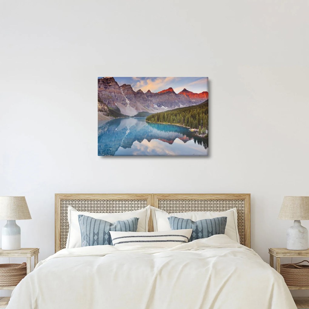 Tablou - Peisaj montan din Canada (70x50 cm)