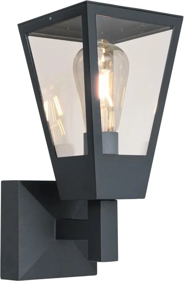 Brilliant - Lampă de perete pentru exterior WESTDLIFF 1xE27/20W/230V IP44 antracit