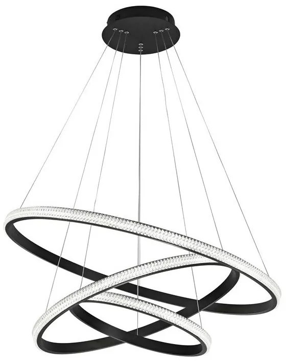 Lustra LED design modern circular ajustabil NAGER 62W NVL-9481093