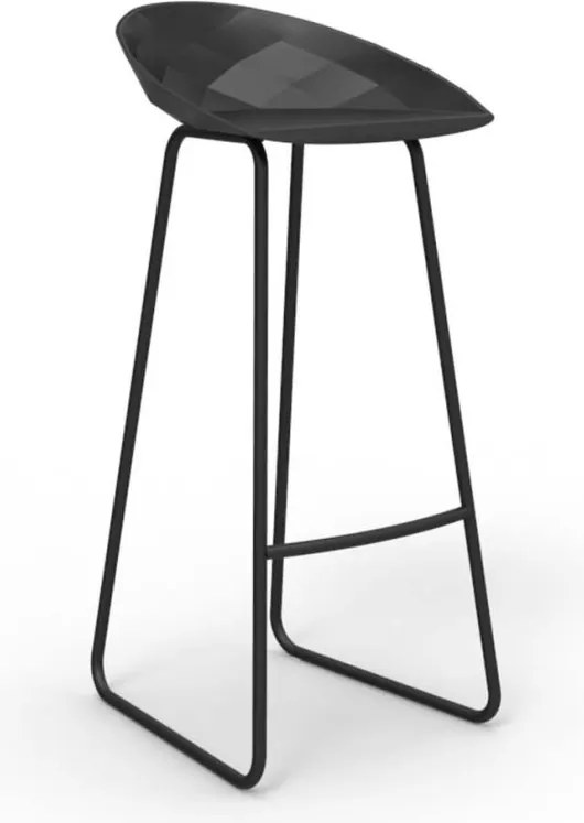 Set 2 Scaune de bar exterior / interior design modern premium VASES BAR STOOL H-89cm 47071 Vondom