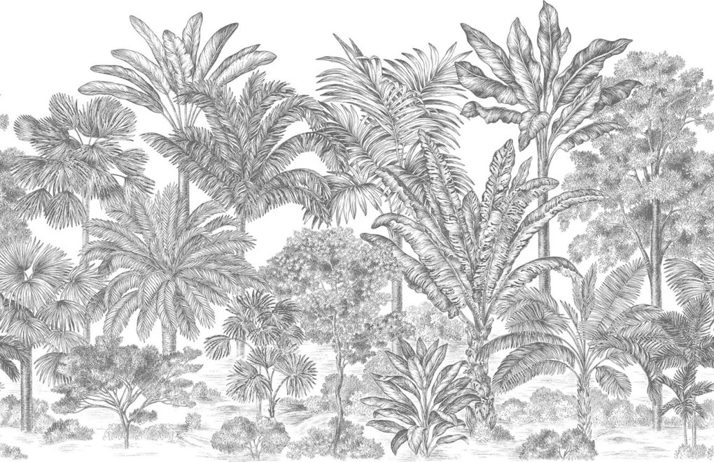 Fototapet, Tropical Bellewood, Frost, Rebel Walls