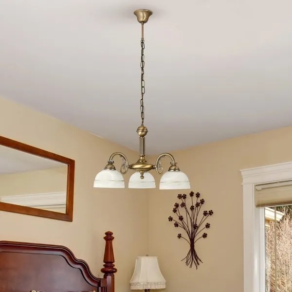 Rabalux 8813 - Lustra cu lant FLOSSI 3xE27/40W/230V