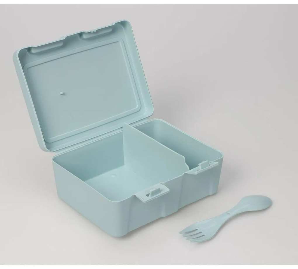 Cutie de plastic pentru gustări Hatu Crocodil, 18 x 7,5 x 13,5 cm