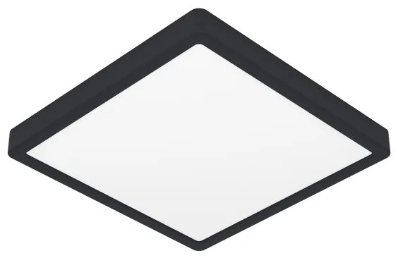 Eglo 900588 - Plafonieră LED dimerizabilă FUEVA LED/20,5W/230V neagră