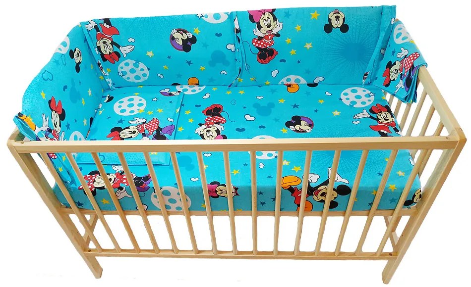 Aparatori laterale h33 cm, Emoji, bumbac, multicolor, 120x60 cm