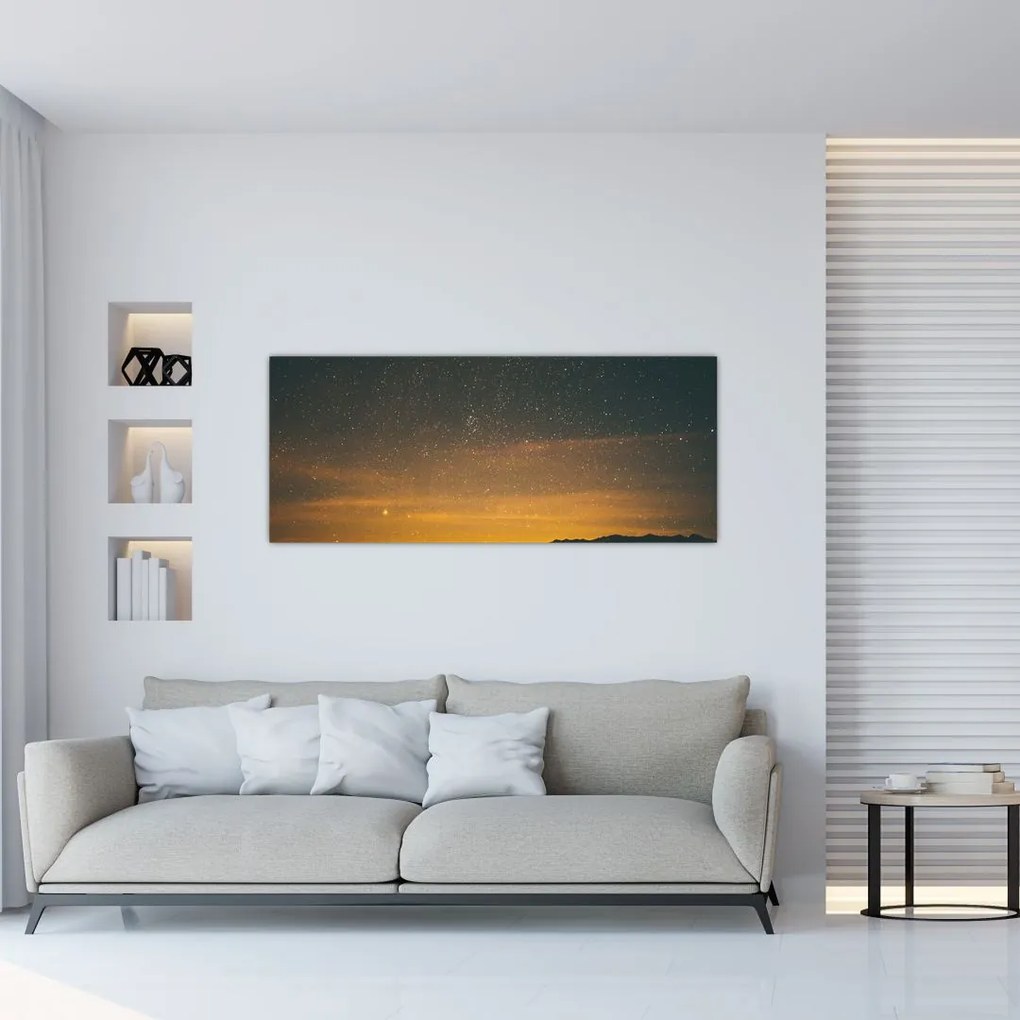 Tablou cu cerul înstelat (120x50 cm)