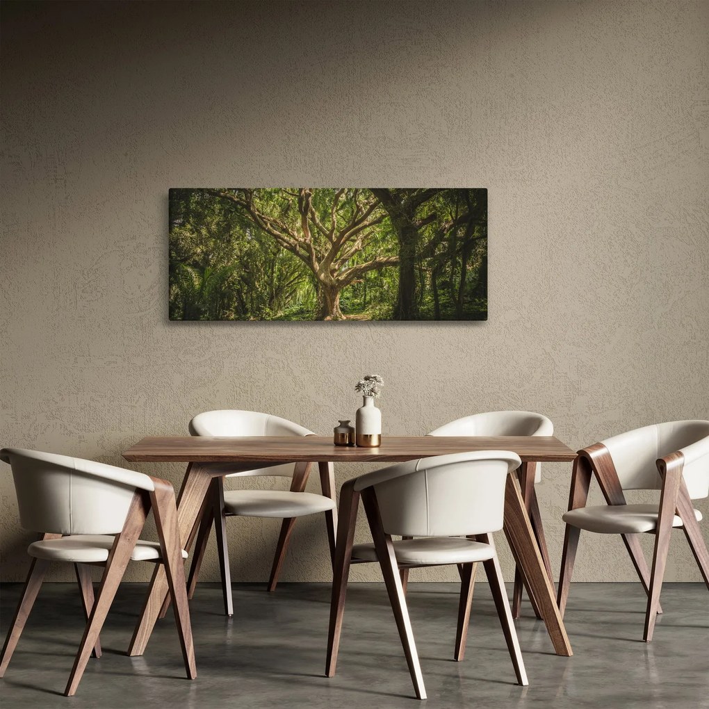 Tablou cu copaci (120x50 cm)