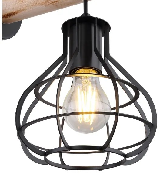 Globo 15388W - Aplică perete CLASTRA 1xE27/60W/230V