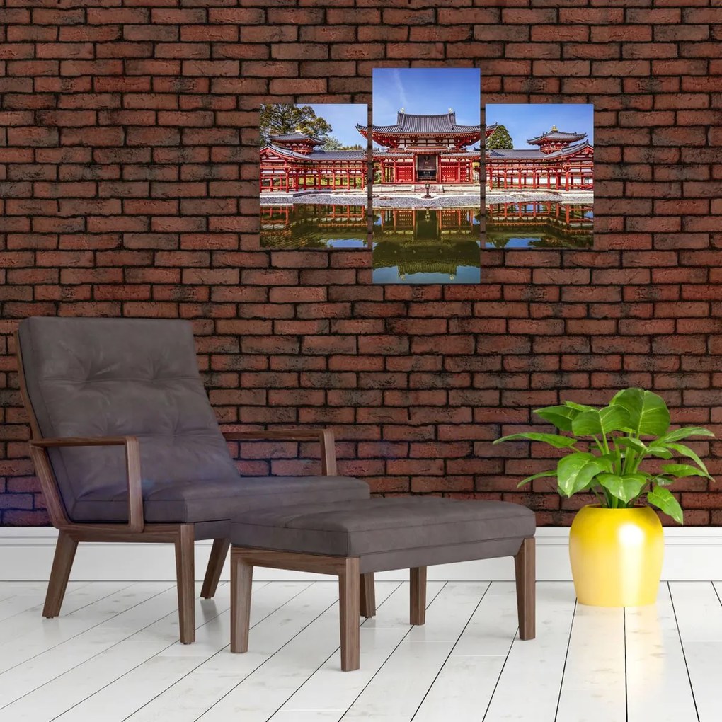 Tablou - Templu budist (90x60 cm)