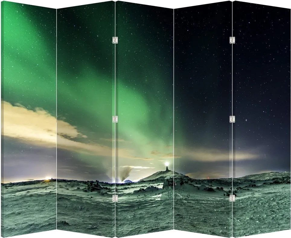 Paravan - Aurora Borealis (210x170 cm)