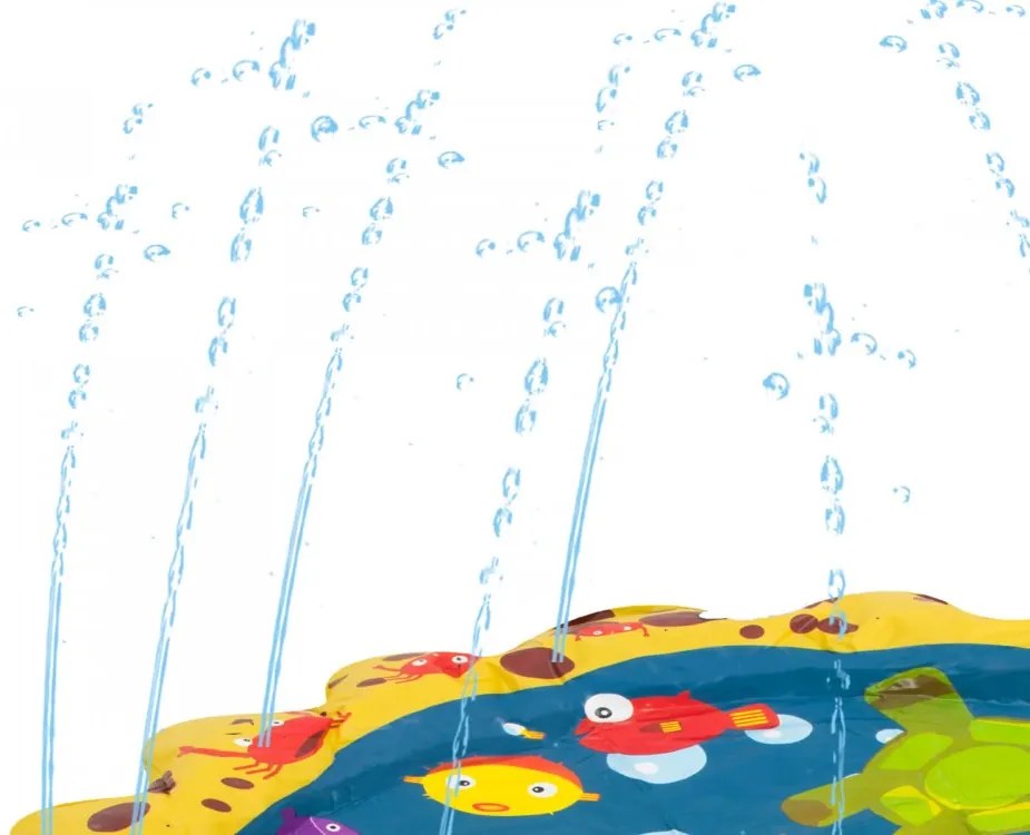 Piscina de grădină pentru copii 100cm Yellow
