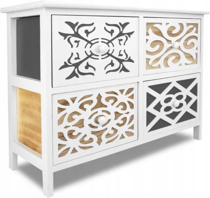 Comodă VINTAGE QUATTRO