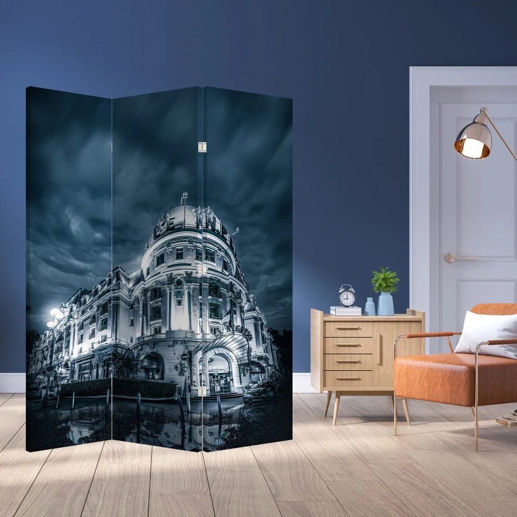 Paravan - Arhitectură în întuneric (126x170 cm)