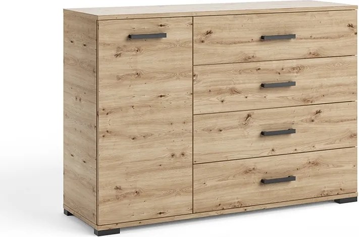 Comodă Frazio – 120x40x83 cm – Stejar Artisan