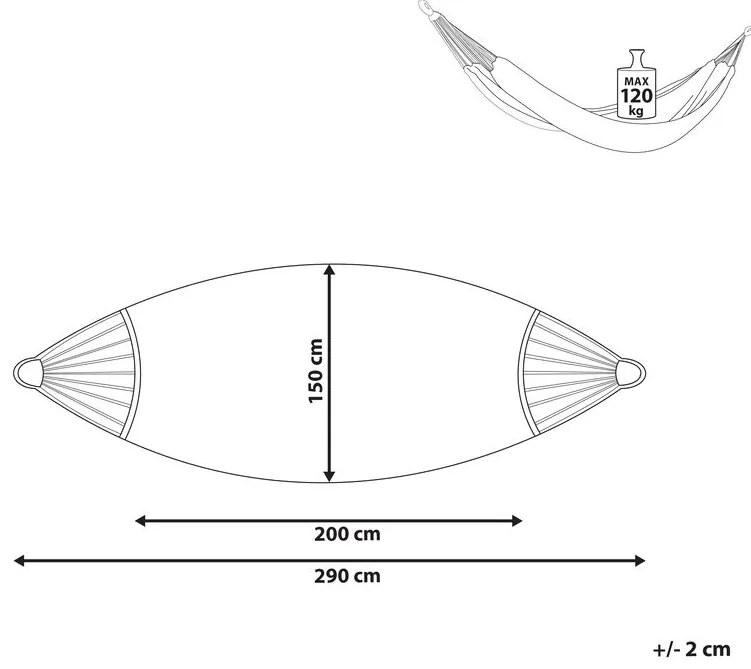 Plasă balansoar Remmingtion (gri) . 1075592