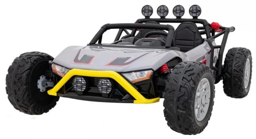 Masinuta Electrica cu acumulator pentru copii NOVOKIDS™ Buggy Maverick Racer S UTV, Cu 2 locuri, 3-12 ani, 24 V, Telecomanda, Max 50 kg, 3 Viteze,