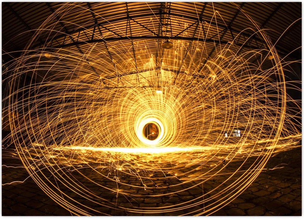 Tablou - Disc luminos (70x50 cm)