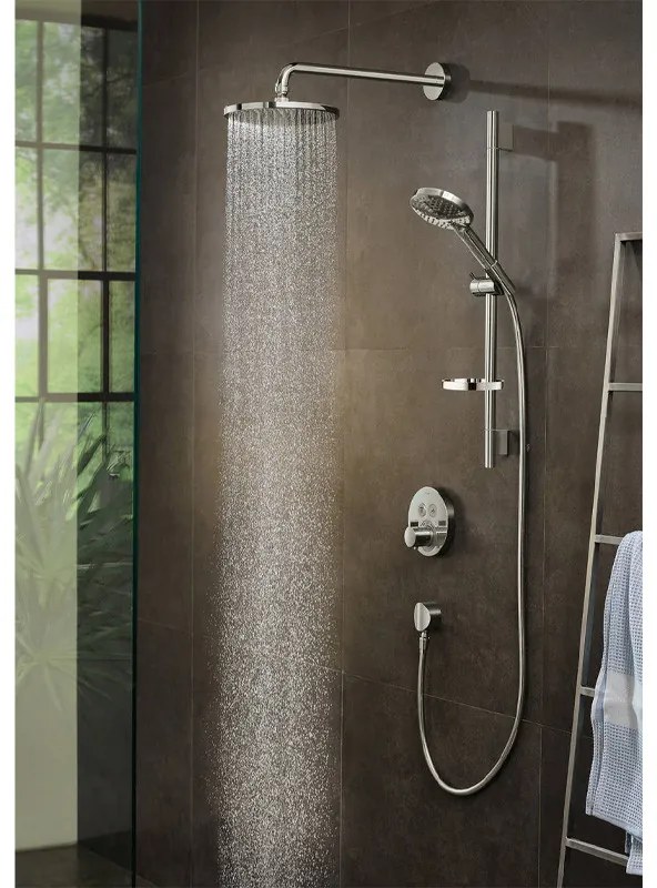 Cap dus fix Hansgrohe, Raindance S 240, 1 jet RainAir, crom