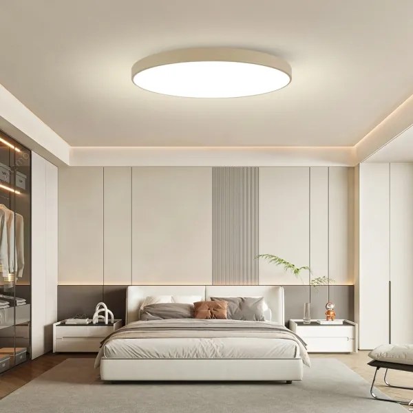 Brilagi-LED Corp de iluminat POOL SMART LED dimabil, 180W, 230V, 120 cm, bej, Wi‑Fi Tuya + telecomandă