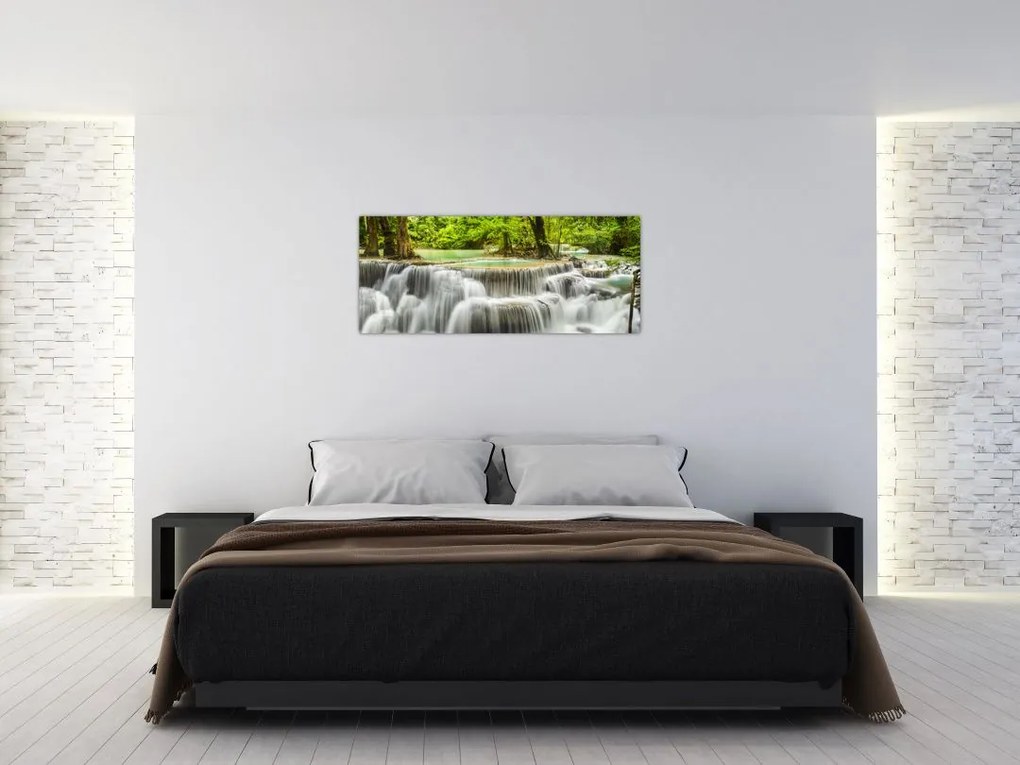 Tablou cu cascade (120x50 cm)