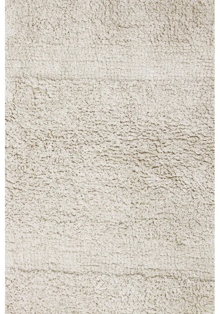 Covor crem lavabil/țesut manual din bumbac 90x130 cm Bloom Natural – Lorena Canals