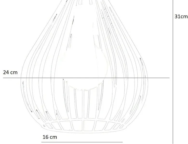 Lustră neagră cu abajur din metal ø 24 cm Fasah – Opviq lights