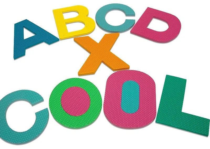 Spielwerk Covoraș din spumă pentru copii PUZZLE, 86 piese, multicolor