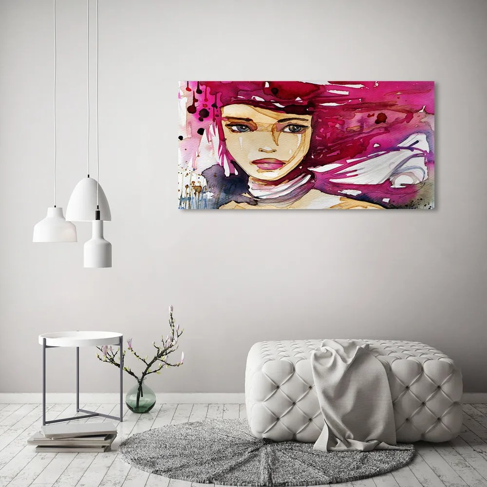 Tablou pe acril Abstracție femeie