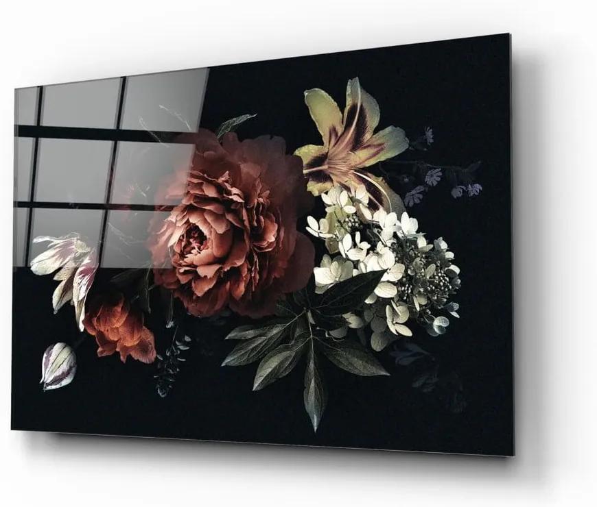 Tablou din sticlă Insigne Bouquet