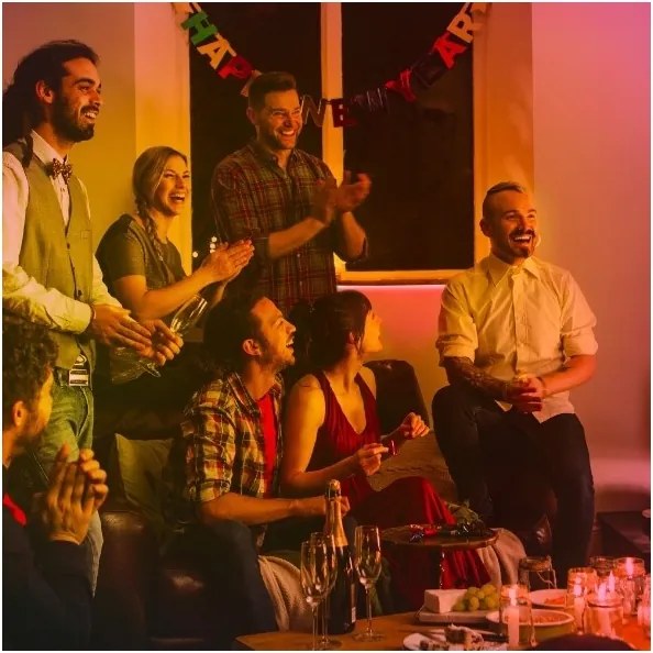 TP-Link - Bandă LED RGBW reglabilă, 5 m, 20,5 W, 230 V, Wi-Fi