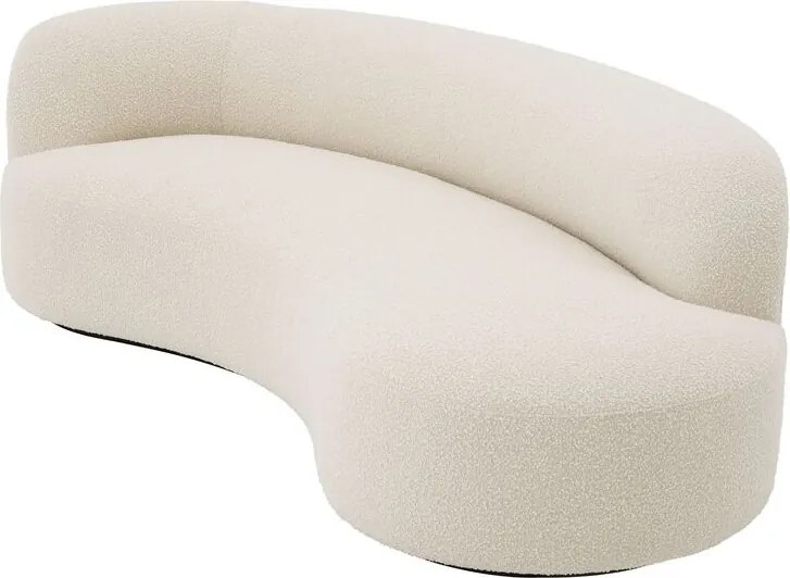Canapea design LUX Morten, boucle crem 115164 HZ