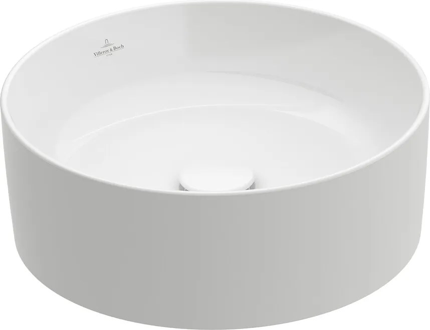 Lavoar pe blat Villeroy&Boch Collaro TitanCeram alb Alpin CeramicPlus 40 cm