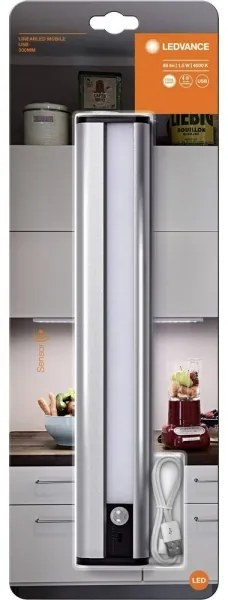 Ledvance - Lumină LED sub dulap cu senzor MOBILE LED/1,5W/5V