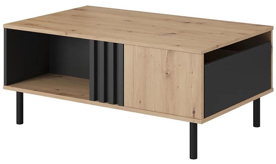 Măsuță de cafea BADIA stejar/antracit