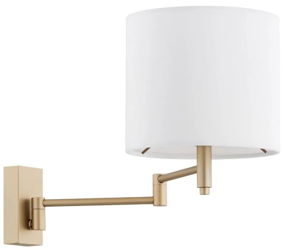 Aplica de perete directionabila design modern Dolce auriu