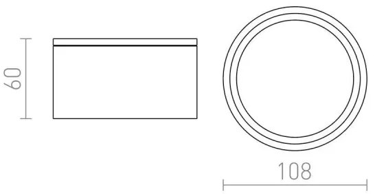 Plafonieră de exterior MERIDO 1xGX53/11W/230V IP44 albă RED-Design Rendl-R10428
