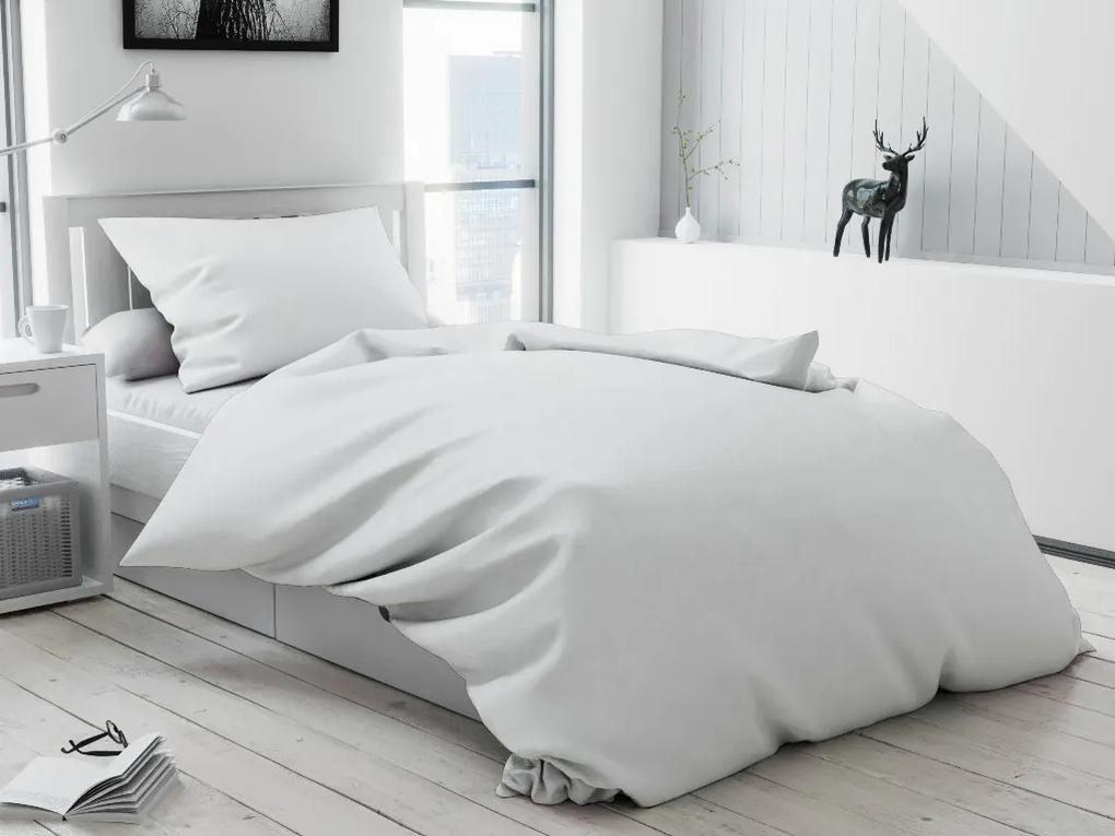 Lenjerie de pat creponata Lux alba cu nasturi Dimensiune lenjerie de pat: 70 x 90 cm | 140 x 220 cm