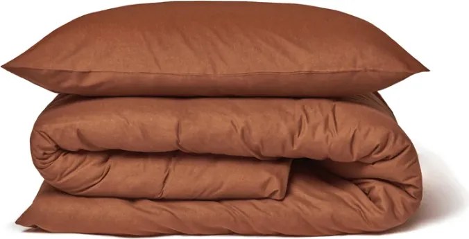 Lenjerie de pat din bumbac CALMORA maro Dimensiune lenjerie de pat: 2 buc 70 x 90 cm | 200 x 220 cm