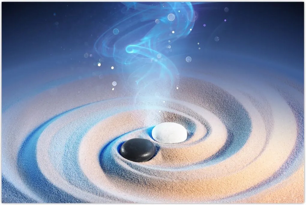 Tablou - Yin-yangul eteric (90x60 cm)