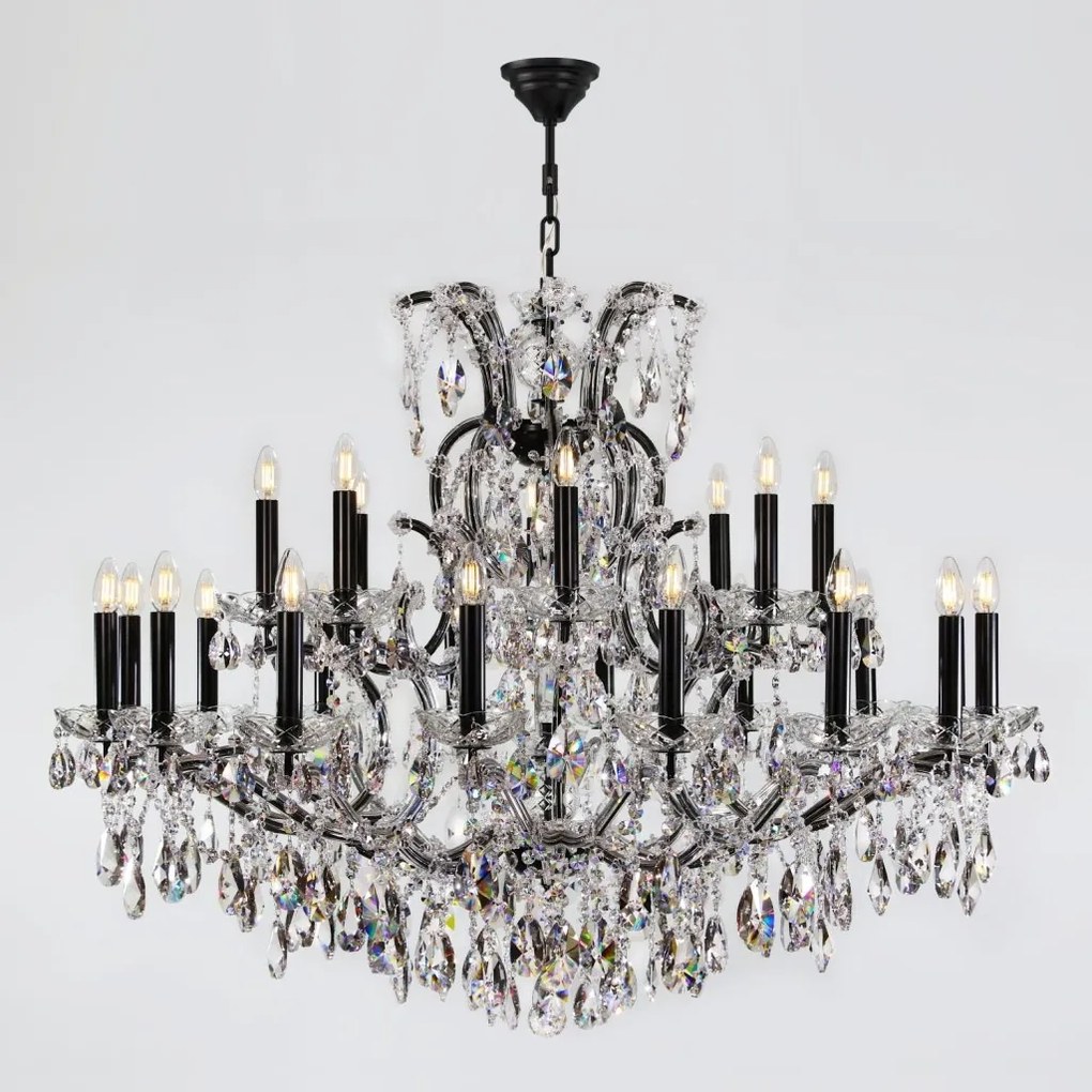 Candelabru Cristal Bohemia Exclusive 24 brate MARIA TEREZIA 75